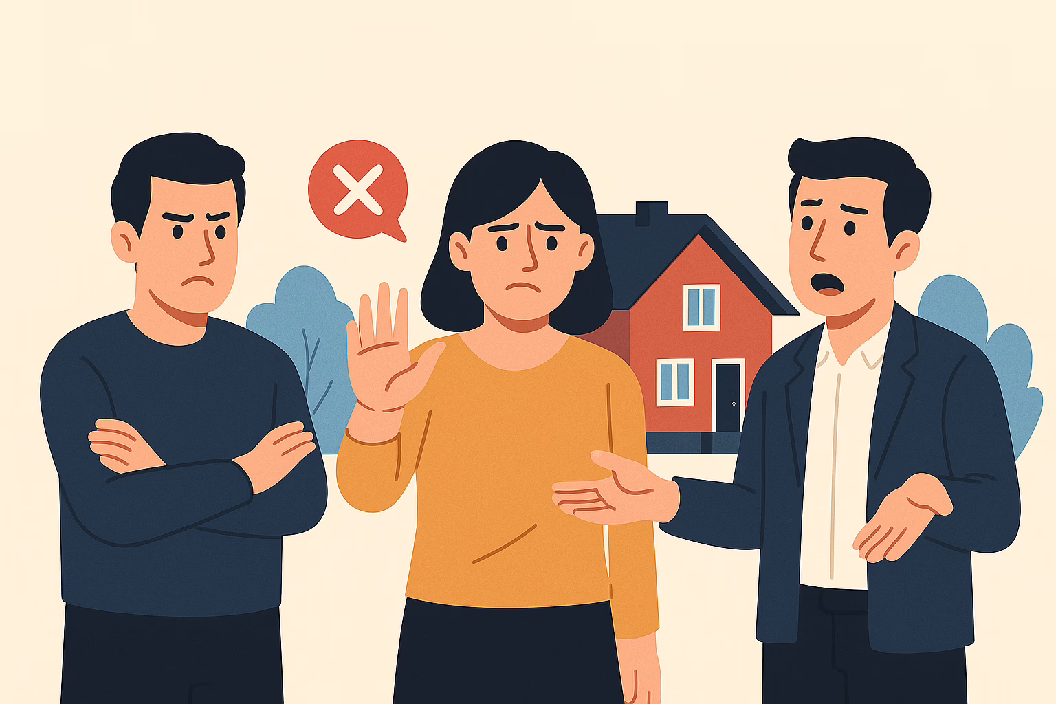 Erbengemeinschaft: Haus verkaufen – Einer will nicht?